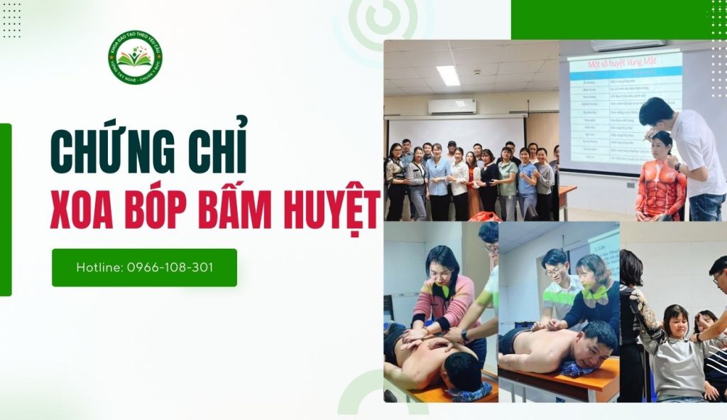 Chứng chỉ xoa bóp bấm huyệt