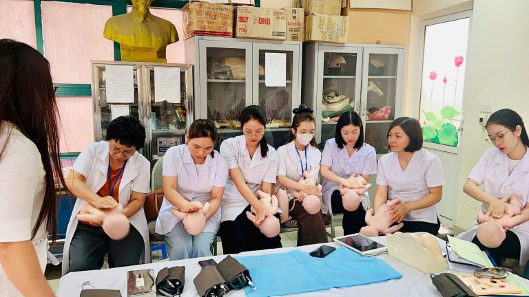 chứng chỉ vỗ rung long đờm